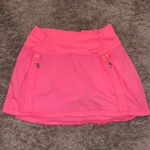 Hot pink lululemon skirt